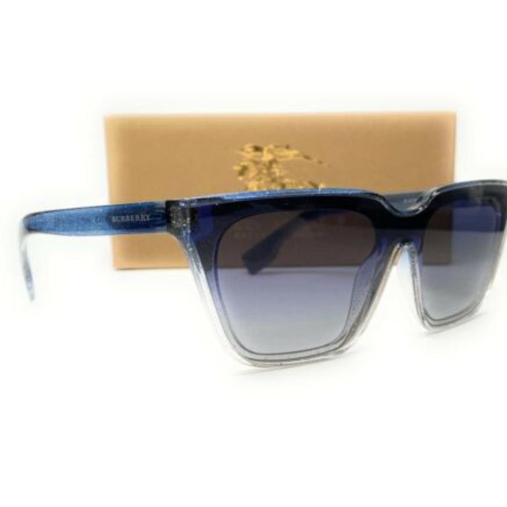 Burberry Women's Transparent Blue Sunglasses! - Picture 3 of 3